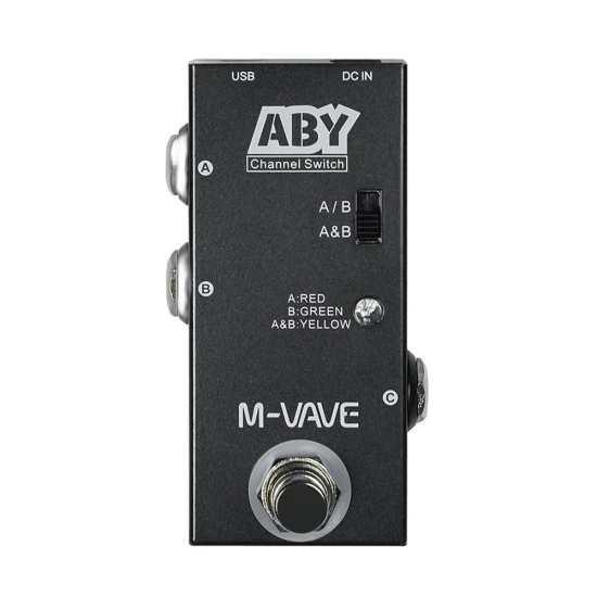 M-Vave ABY-BOX jelút elosztó pedál