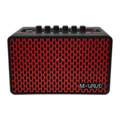 M-Vave SP100 modellező gyakorló erősítő - Piros/Fekete