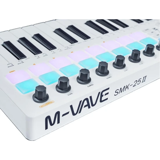 M-VAVE SMK-25 II vezeték nélküli midi billentyűzet