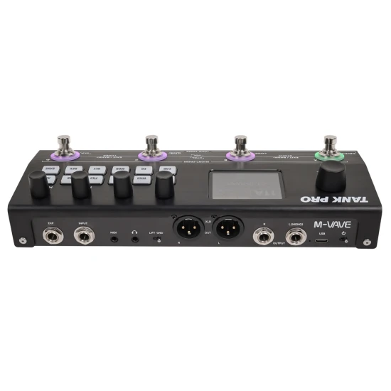 M-VAVE Tank Pro Black multieffekt