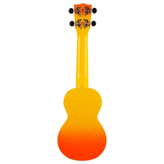 Mahalo Hibiscus szoprán ukulele Hibiscus Orange Burst