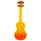Mahalo Hibiscus szoprán ukulele Hibiscus Orange Burst