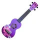 Mahalo Hibiscus szoprán ukulele Hibiscus Purple Burst