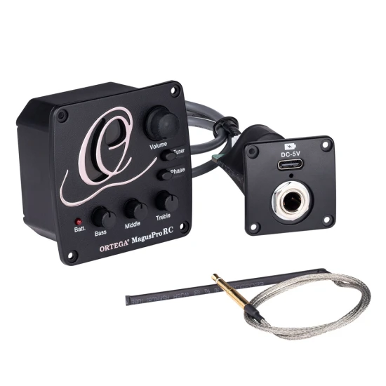 Ortega MAGUSPRO/G-RC akusztikus gitár hangszedő elektronika