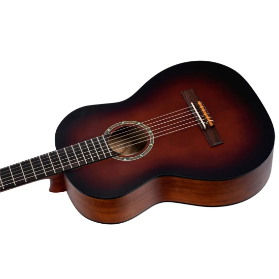 ORTEGA Student Series Pro 4/4 6 húros Klasszikus Gitár - Bourbon Fade