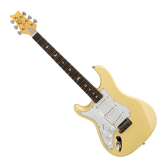 PRS SE Silver Sky Lefty Moon White Rosewood