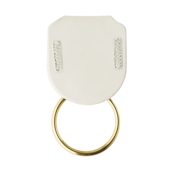 PRS Pick Holder Key Ring - White