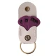 PRS Pick Holder Key Ring - White