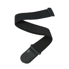 D'Addario PWS100 Black textil gitár heveder