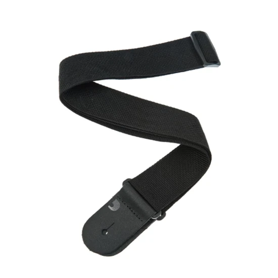 D'Addario PWS100 Black textil gitár heveder