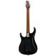 Sterling by Music Man JP150 Flame Maple Top Trans Black Satin elektromos gitár