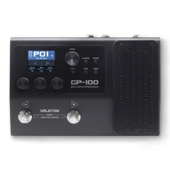 Valeton GP-100 multi-effekt processzor pedál - Fekete