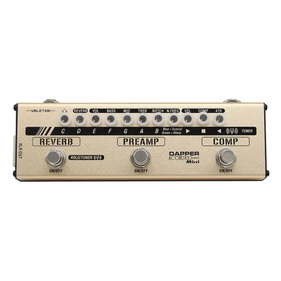 Valeton Dapper Acoustic Mini effekt strip