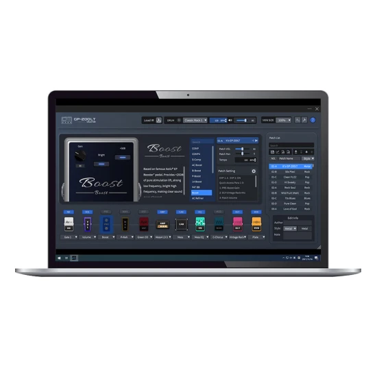 Valeton GP-200LT multi-effekt processzor pedál