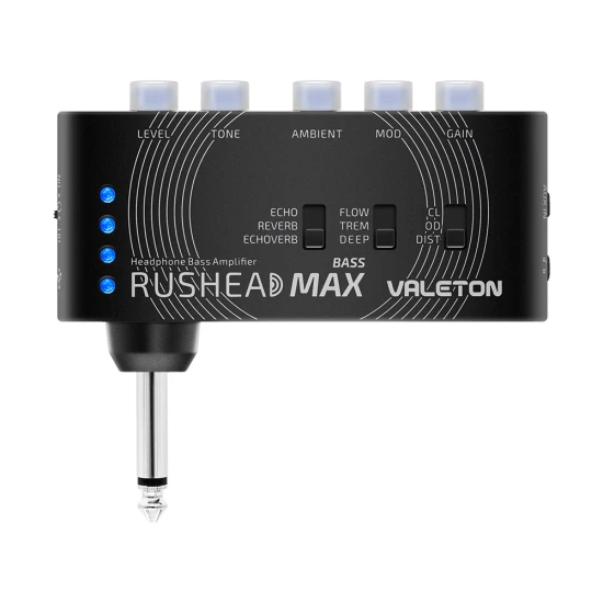 Valeton Rushead Max Bass mini fejhallgató erősítő basszusgitárhoz
