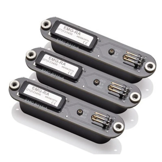 EMG Crossroads Retro Active Black - Set