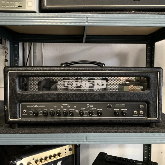 Line6 Bogner Spider Valve 100w fej (bemutatódarab)
