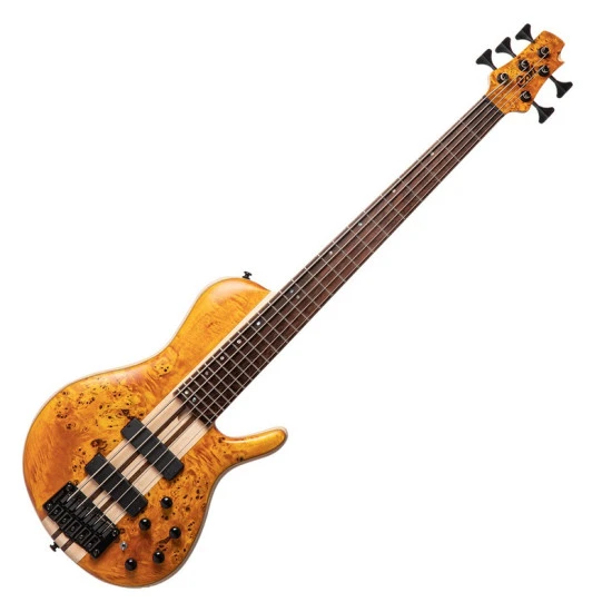 Cort A5 Plus SC AOP 5 húros basszusgitár tokkal