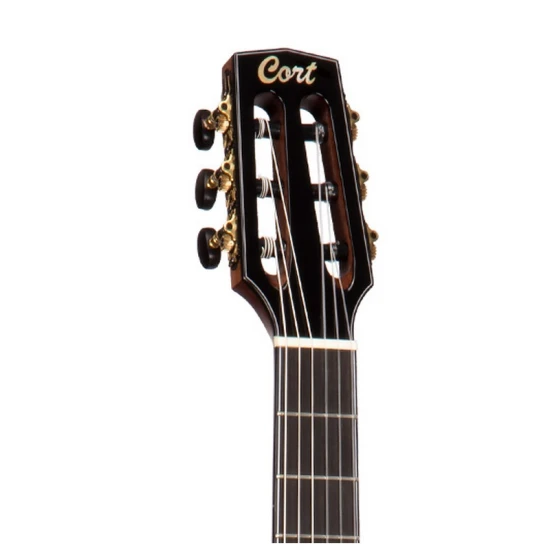 Cort Gold OC8 Nylon elektro-klasszikus gitár tokkal
