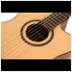 Cort AC160CF NAT elektro-klasszikus gitár