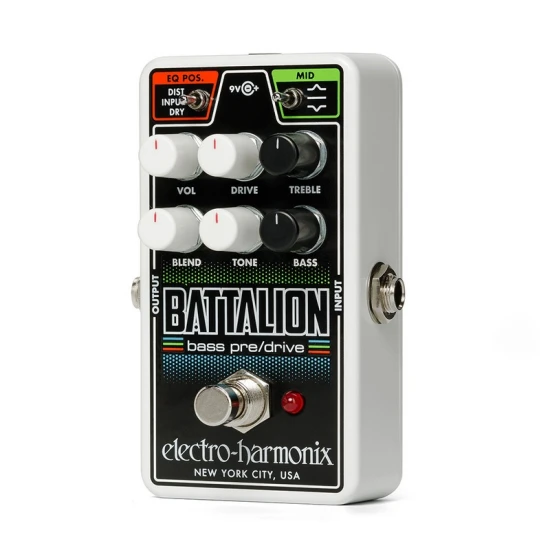 Electro-Harmonix Nano Battalion basszusgitár EQ és DI-Box pedál