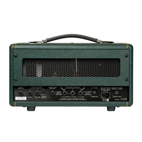 Blackstar TV-10B EL34 10W csöves gitárerősítő fej