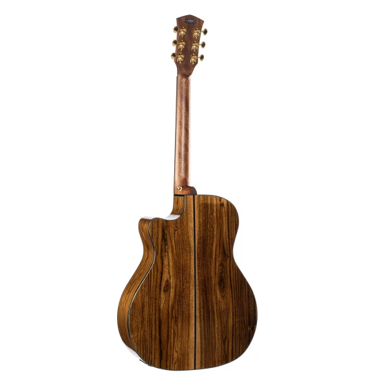 Cort Gold A6 Bocote elektro-akusztikus gitár tokkal