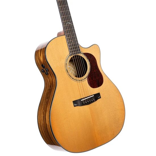 Cort Gold A6 Bocote elektro-akusztikus gitár tokkal