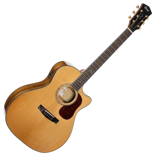 Cort Gold A6 Bocote elektro-akusztikus gitár tokkal