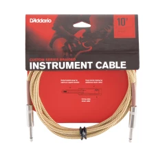 Planet Waves by D'addario PW-BG-10TW egyenes-egyenes hangszerkábel 3m