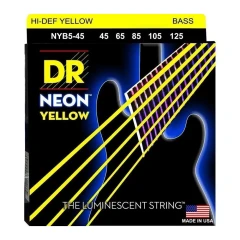 DR Strings NYB5-45 húrkészlet 45-125