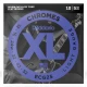 D'addario ECG25 Chrome Flat Wound 12-52 Light