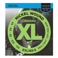 D'addario EXL165-5 45-135 basszusgitár húr