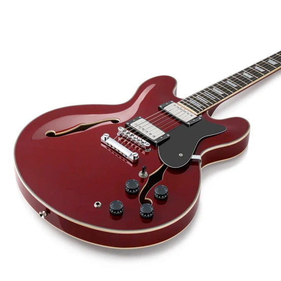 Donner DJP-1000 Cherry jazzgitár