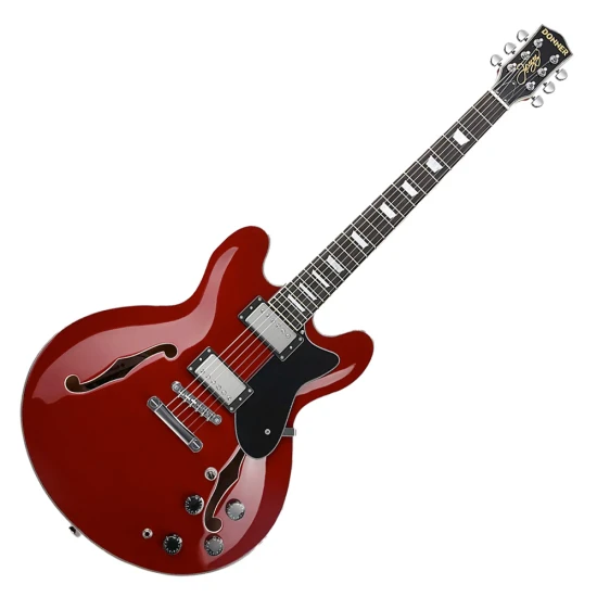 Donner DJP-1000 Cherry jazzgitár