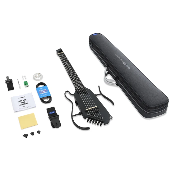 Donner Hush-C BK silent gitár