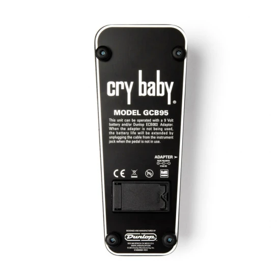 Dunlop GCB95 Original Cry Baby Wah pedál
