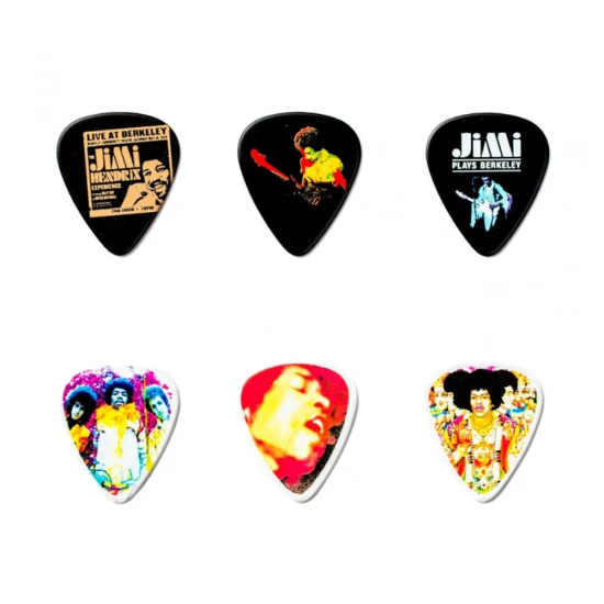 Dunlop JHPT02M Jimi Hendrix BOLD AS LOVE pengető dobozban Medium