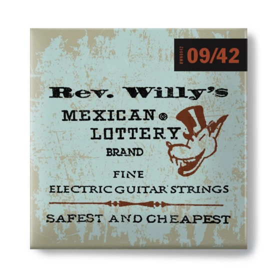 Dunlop RWN0942 BILLY GIBBONS REV WILLY elektromos gitárhúr 09-42