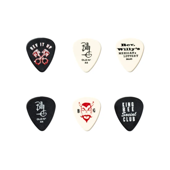Dunlop RWT02M Rev Willy - Billy Gibbons medium pengető fém díszdobozban