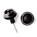 Dunlop SLS1403BK Strap-Lock Dual Design - Fekete