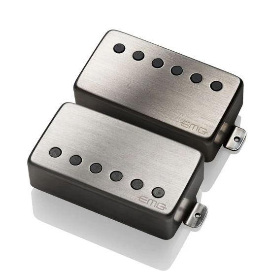 EMG 57TW/66TW Long Shaft Set - Brushed Black Chrome