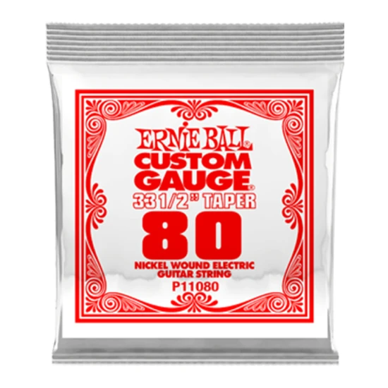 Ernie Ball Single Nickel Wound (Long) 080