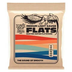 Ernie Ball 2582 Flat Wound húrkészlet 12-52
