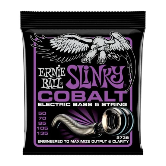 Ernie Ball 2738 Power Slinky Cobalt Bass 50-135 húrkészlet