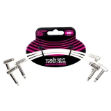 Ernie Ball 6385 Flat Ribbon Patch Kábel 15cm Fehér