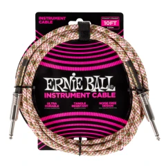 Ernie Ball 6426 Emerald Argyle Szövetkábel 3m
