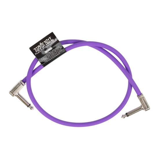 Ernie Ball 6450 Flat Patch Kábel 60cm Lila