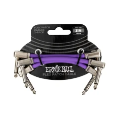 Ernie Ball 6451 Patch Kábel 7,5cm Lila