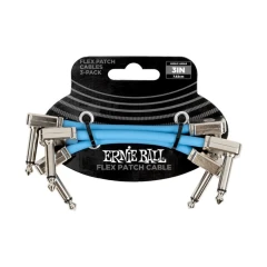 Ernie Ball 6459 Patch Kábel 7,5cm Kék